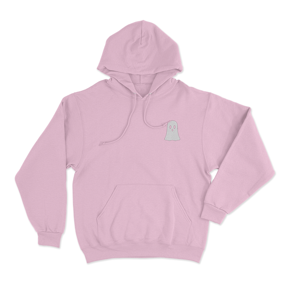 Ghost Unisex Hoodie Pink Ghost Unisex Hoodie Pink