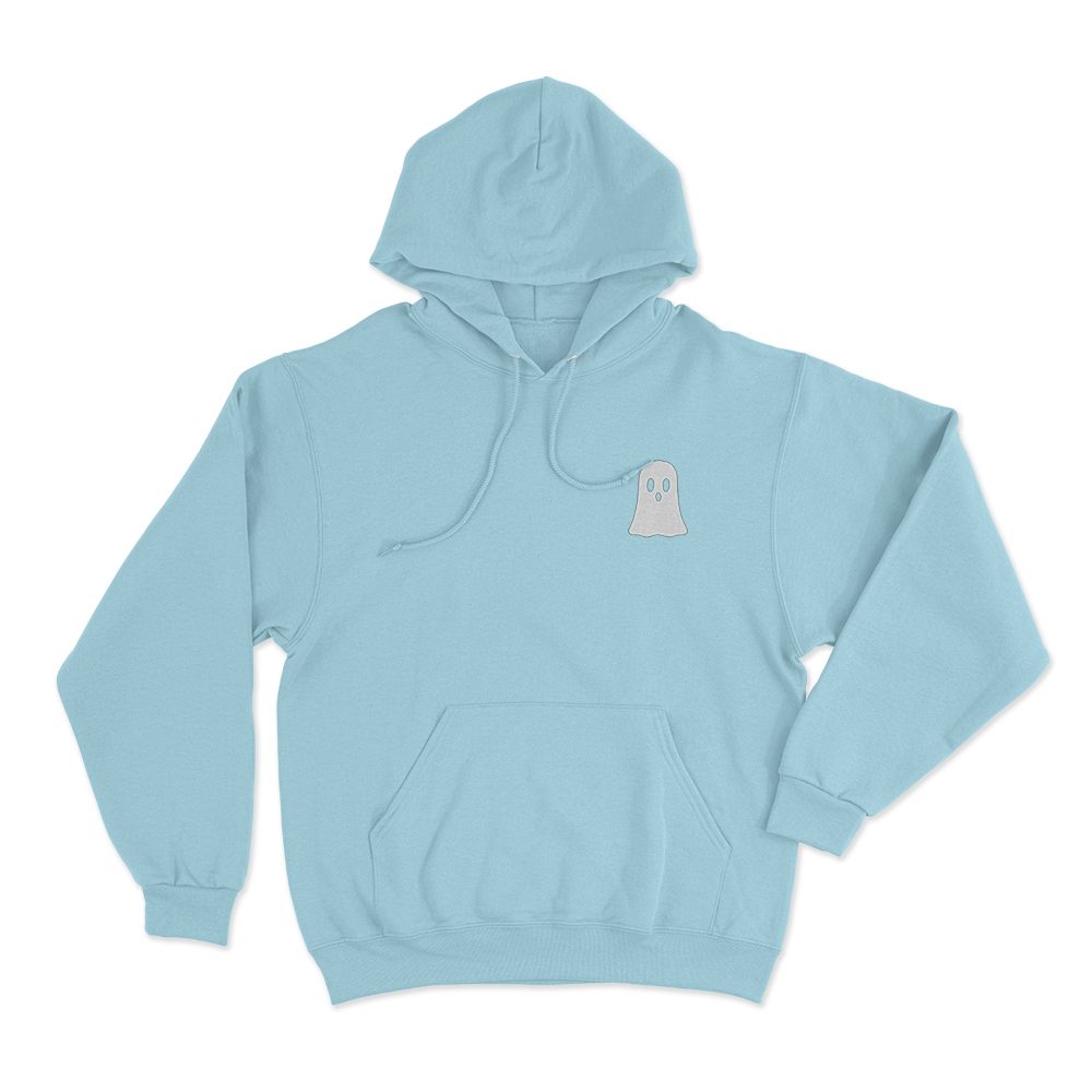 Ghost Unisex Hoodie Sky Blue Ghost Unisex Hoodie Sky Blue