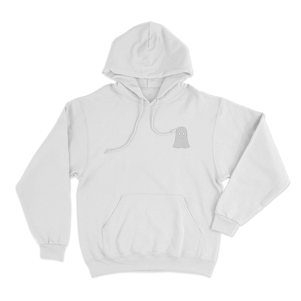 Ghost Unisex Hoodie White Ghost Unisex Hoodie White