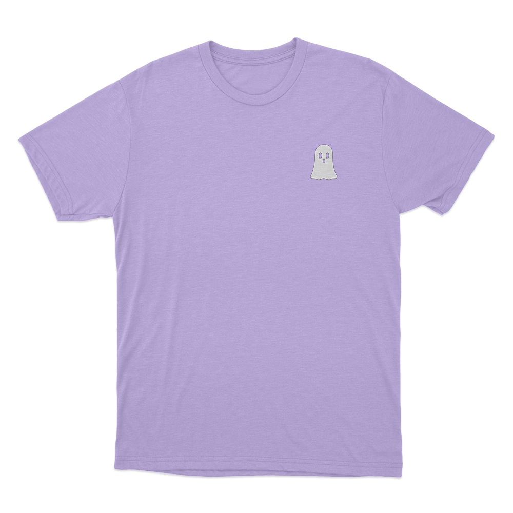 Ghost Unisex T Shirt Purple Ghost Unisex T Shirt Purple