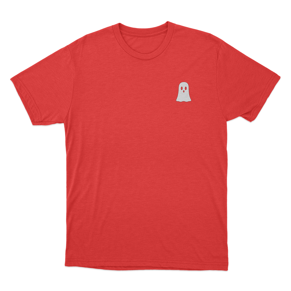 Ghost Unisex T Shirt Red Ghost Unisex T Shirt Red