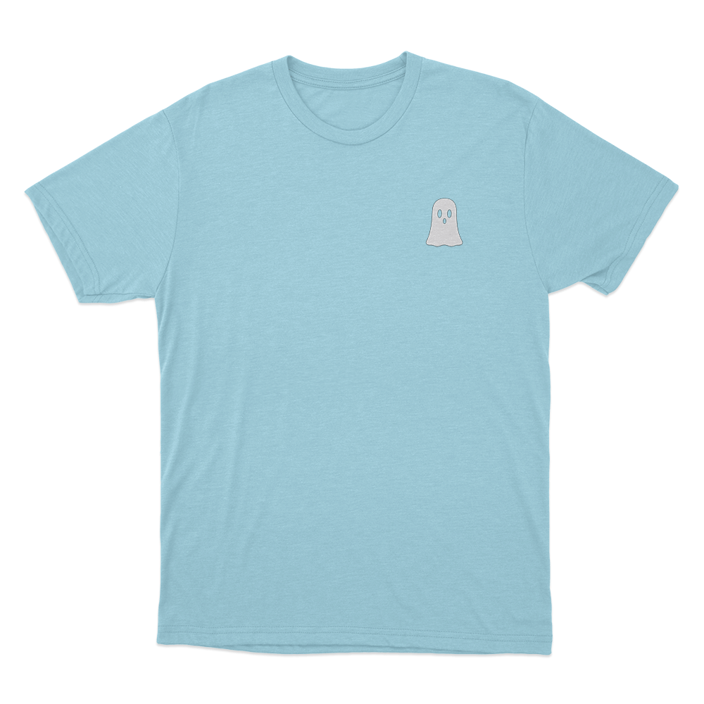 Ghost Unisex T Shirt Sky Blue Ghost Unisex T Shirt Sky Blue