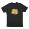 Lilsimsie Cozy Cat Nap Unisex T Shirt Black