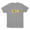 Lilsimsie Cute Cats Reading Unisex T Shirt Grey