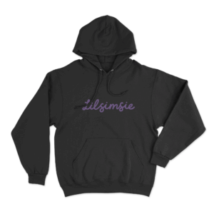 Lilsimsie Unisex Hoodie Black