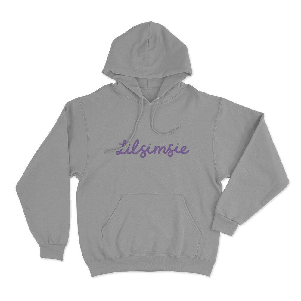 Lilsimsie Unisex Hoodie Grey Lilsimsie Unisex Hoodie Grey