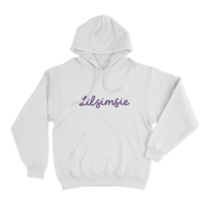 Lilsimsie Unisex Hoodie White