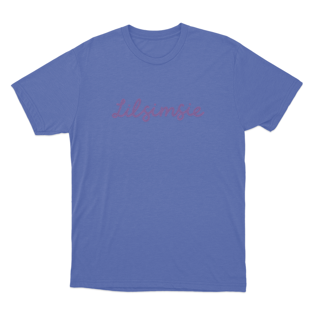 Lilsimsie Unisex T Shirt Blue Lilsimsie Unisex T Shirt Blue