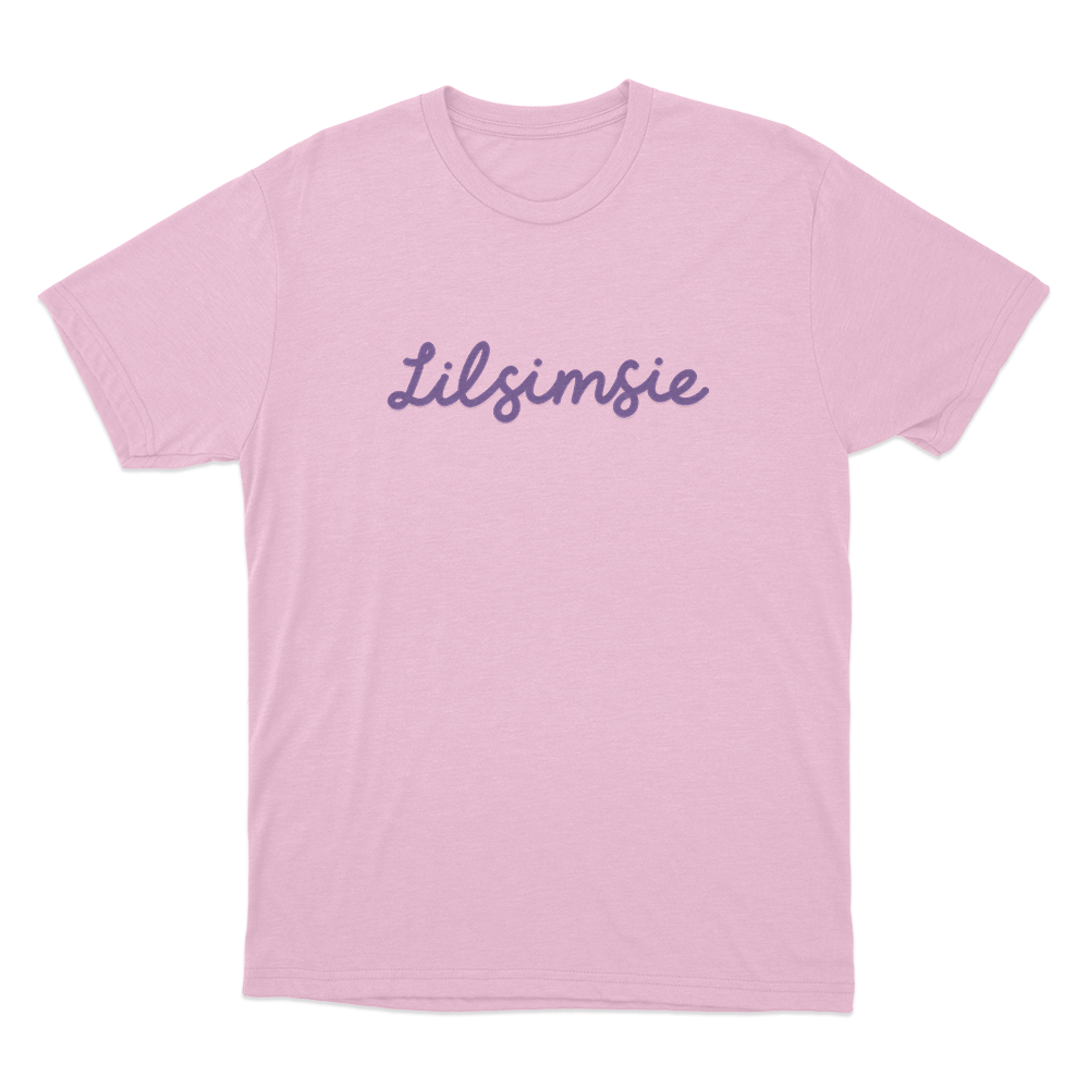 Lilsimsie Unisex T Shirt Pink Lilsimsie Unisex T Shirt Pink