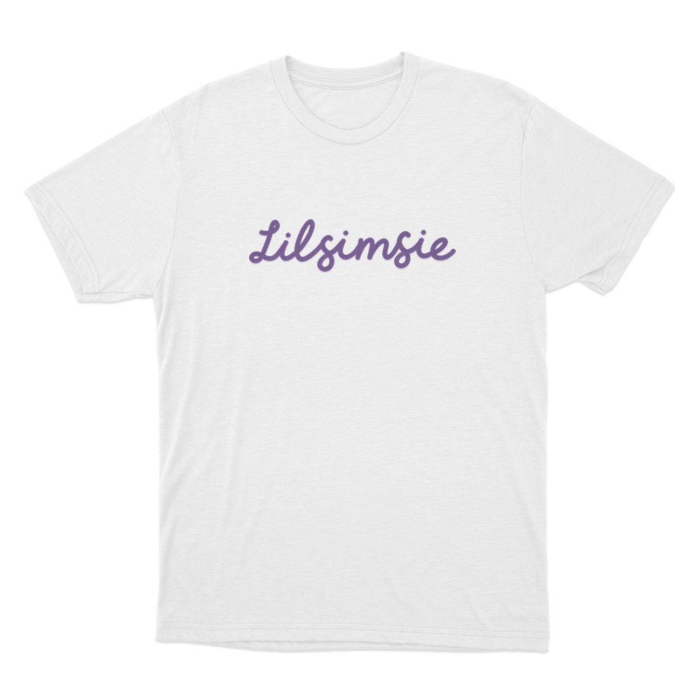 Lilsimsie Unisex T Shirt White Lilsimsie Unisex T Shirt White