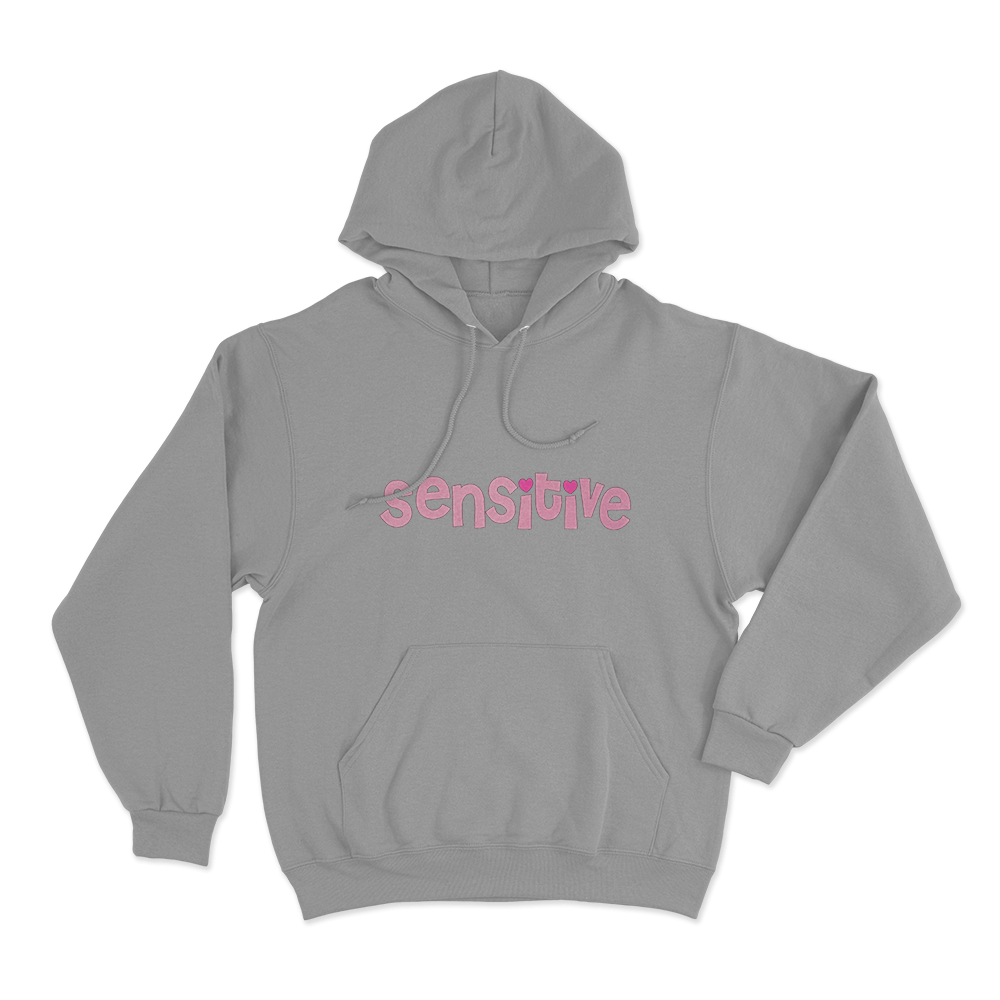 Sensitive Unisex Hoodie Grey Sensitive Unisex Hoodie Grey