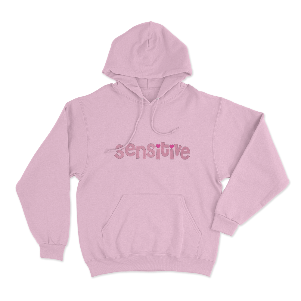 Sensitive Unisex Hoodie Pink Sensitive Unisex Hoodie Pink