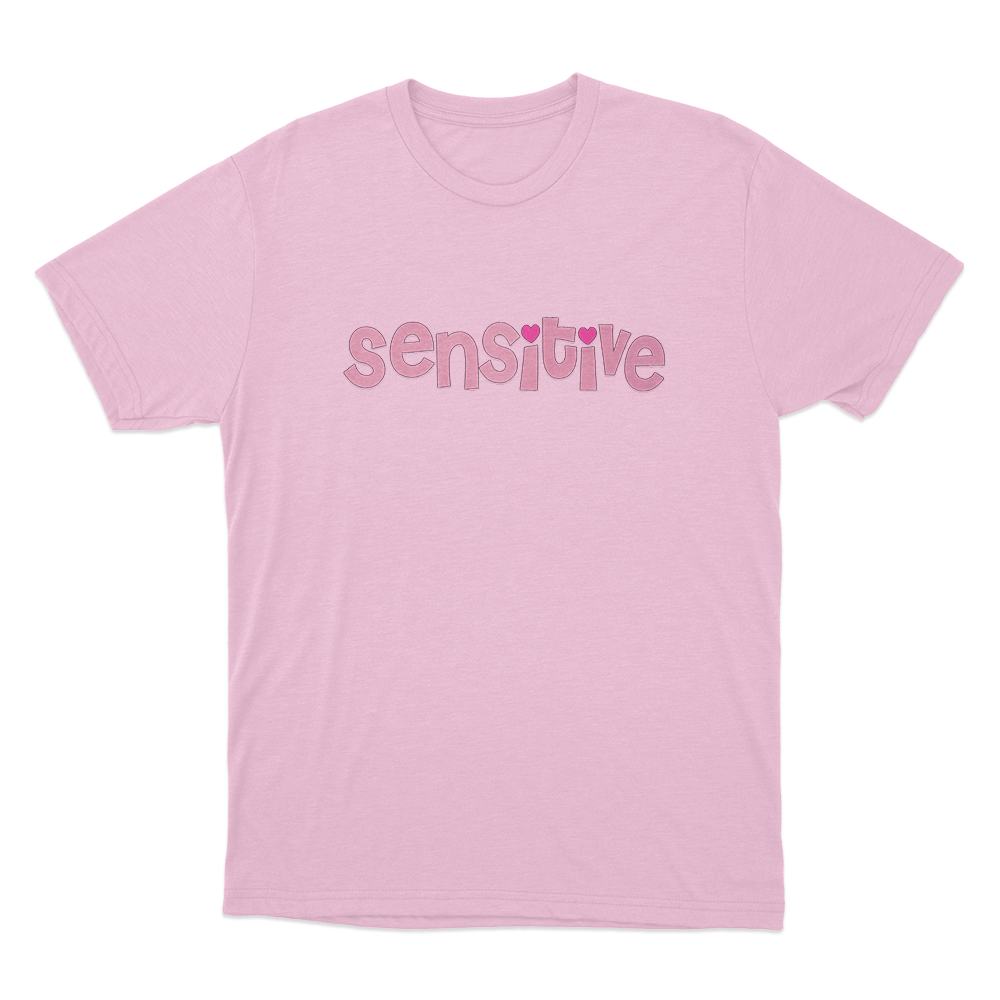 Sensitive Unisex T Shirt Pink Sensitive Unisex T Shirt Pink